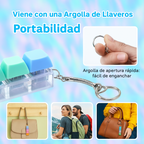 Llavero de teclas mecánicas Anti estrés.